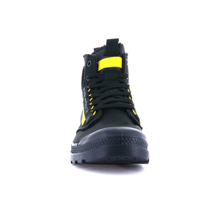 Bottes Palladium Pampa Hi Re-craft Femme Noir | FR ZYN902T